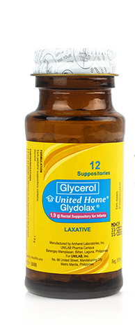GLYDOLAX PEDIA 1.9G SUPPOSITORY BOTTLE