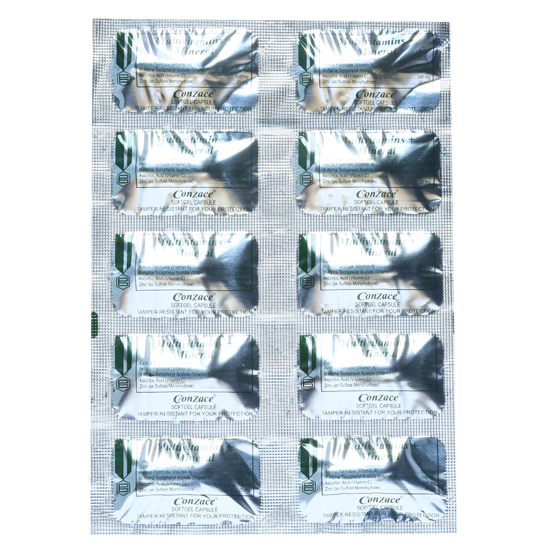 CONZACE 10 CAPSULES