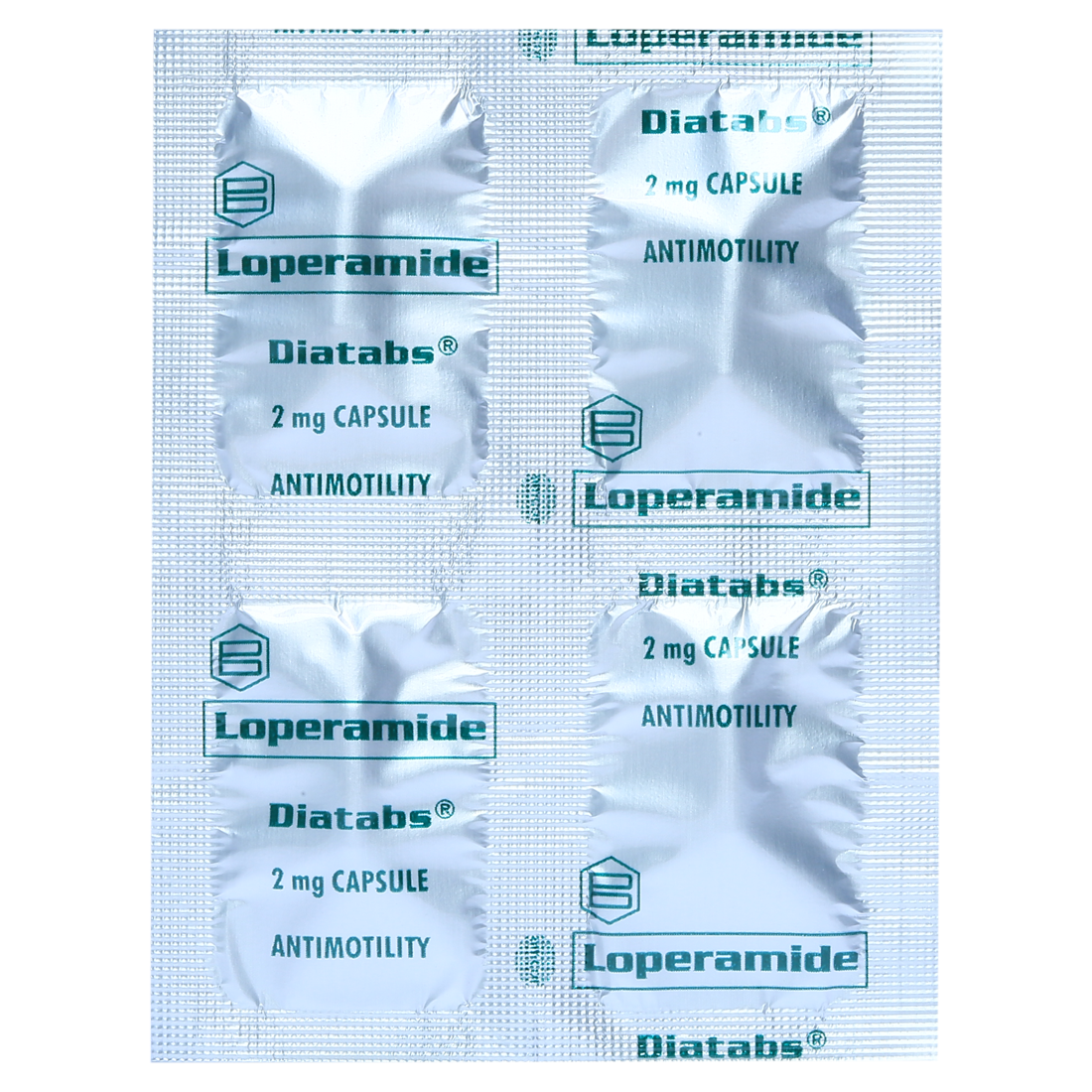 DIATABS (R) 4 CAPSULES ENVELOPE