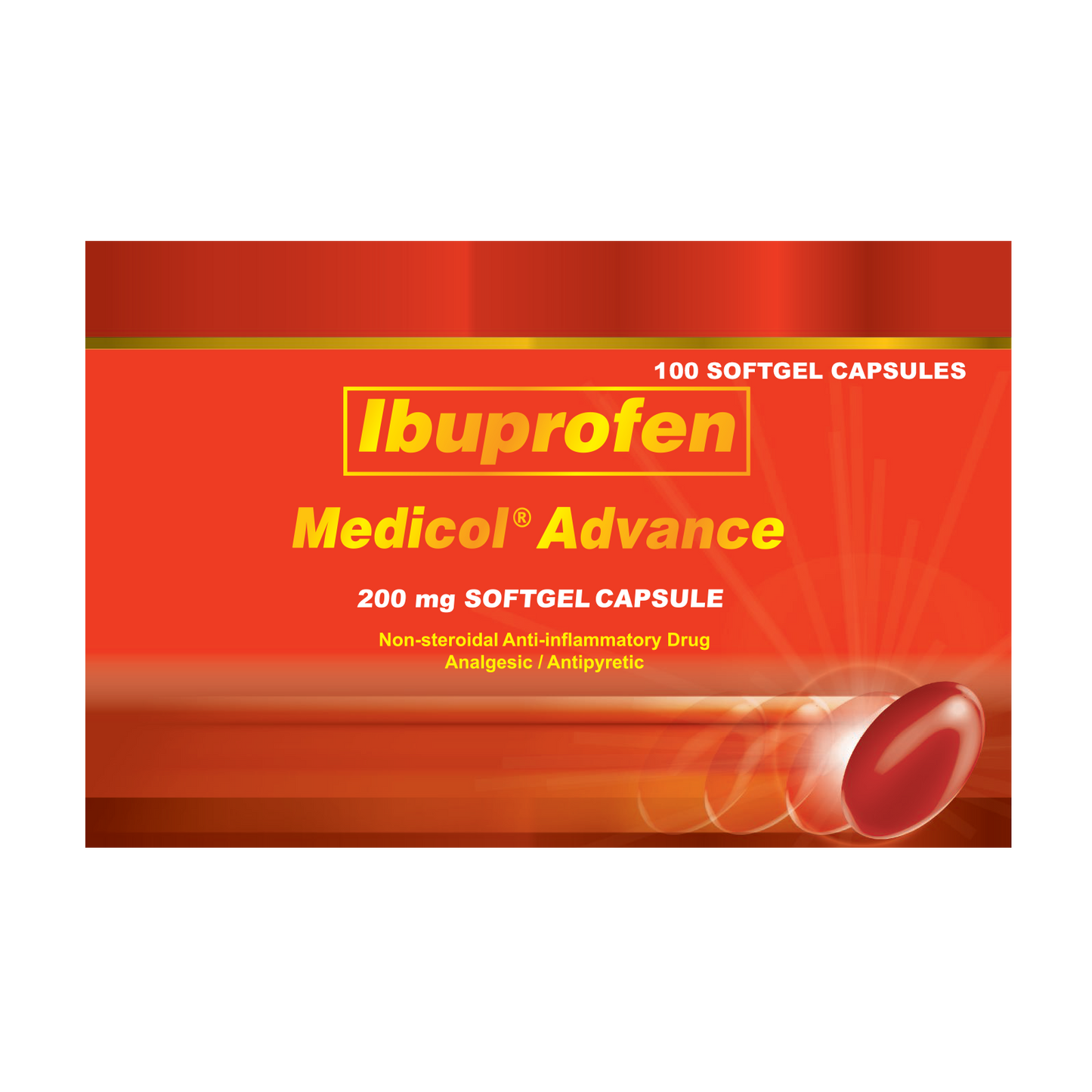 MEDICOL ADVANCE SOFTGEL 200MG 10 CAPSULES