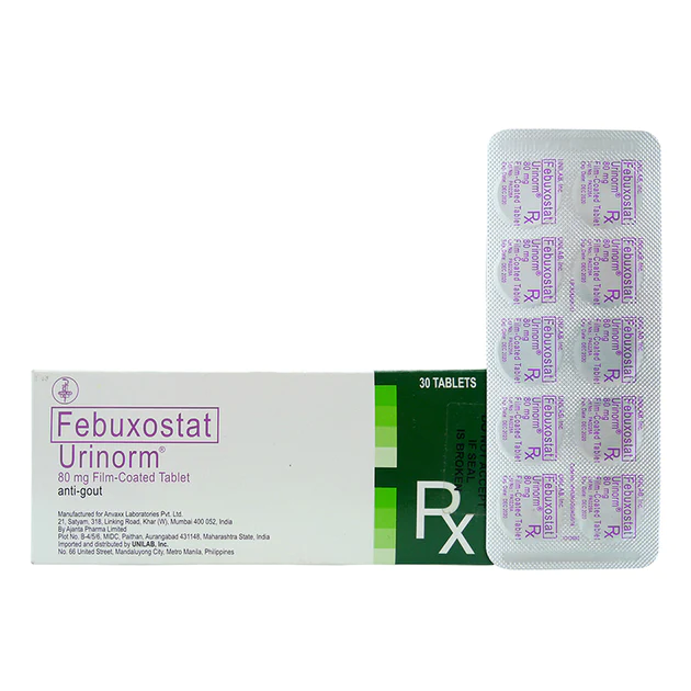 URINORM 80MG 10 TABLETS