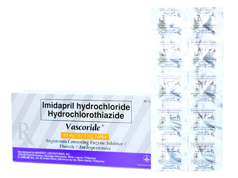 VASCORIDE 10MG 10 TABLETS