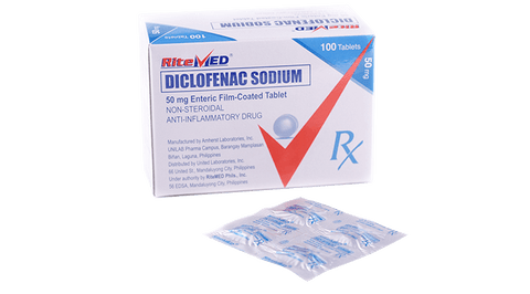 RITEMED DICLOFENAC SODIUM 50MG 4 TABLETS