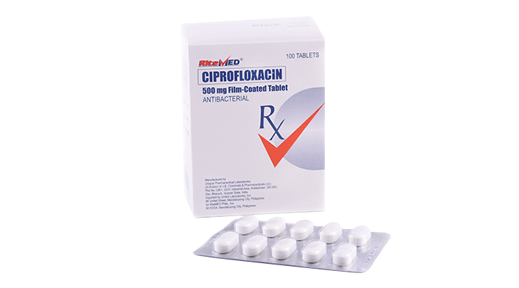 RITEMED CIPROFLOXACIN 500MG 10 TABLETS