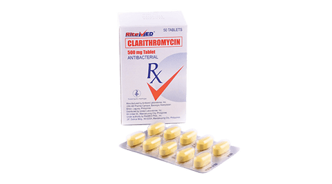 RM CLARITHROMYCIN 500MG TABLET - MR