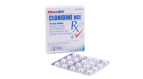 RM CLONIDINE HCL 75MCG TABLET - MR