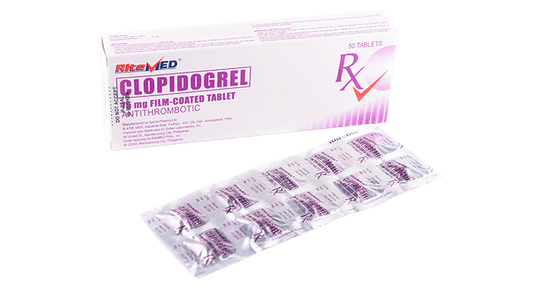 RITEMED CLOPIDOGREL 75MG 10 TABLETS