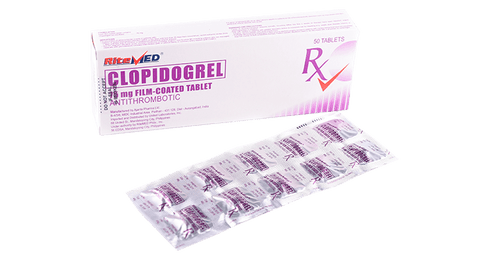 RITEMED CLOPIDOGREL 75MG 10 TABLETS