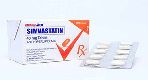 RITEMED SIMVASTATIN 40MG 10 TABLETS